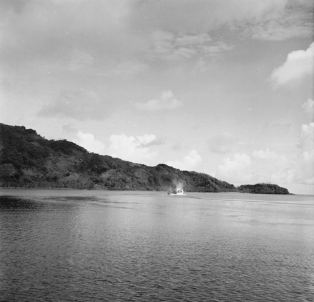 Tahiti, as seen from passing Capricorn Expedition ships