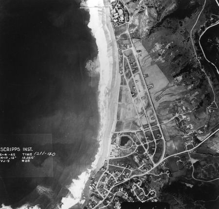 Aerial view of Scripps Institution of Oceanography and La Jolla