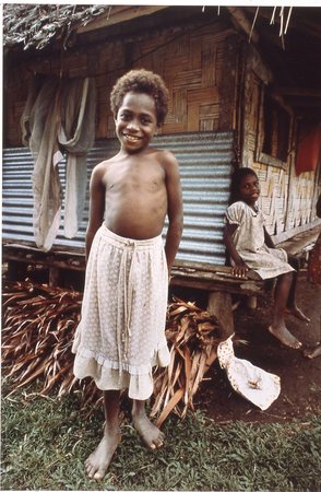 Wintua village girl 1981