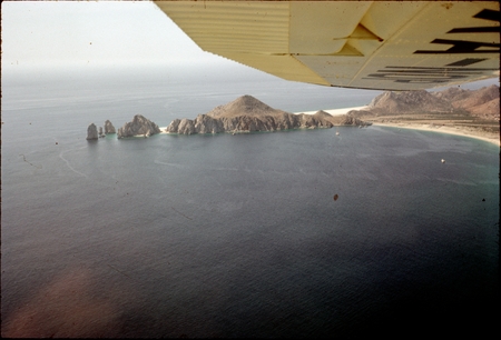 Aerial photograph of Los Frailes, Cabo San Lucas, Baja California, Mexico