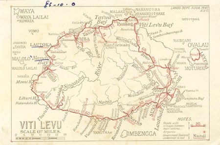 Viti Levu Map