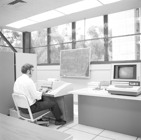 Physical Plant Computer Center (interior), Central Facilities, UC San Diego