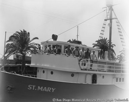 Tuna boat St. Mary and crew