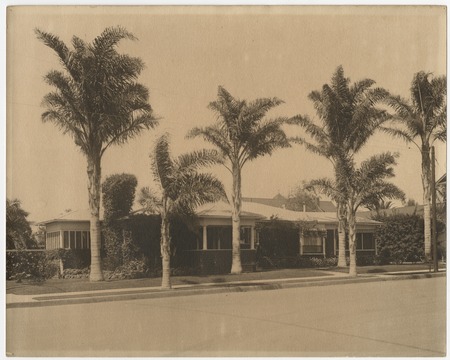 Home of Fred and Mary White at 3rd Ave. and Walnut Ave., San Diego