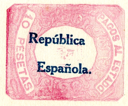 Spanish Civil War Stamp: National Governments