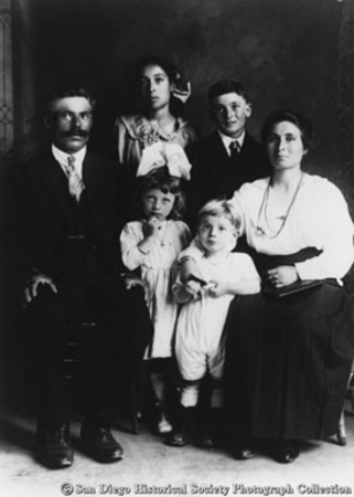 Portrait of Asaro family