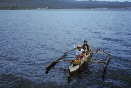 [Outrigger canoe] Bitung, Sulaweisi, Indopac Leg 10