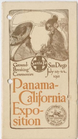 Ground Breaking Panama-California Exposition July 19-20-21-22 1911 . *&sr  This institution is thoroughly modern in construction and equipment.  Conducted as a Medical and Sur-gical Sanitarium, with complete Maternity  and Rest-Cure Departments, and