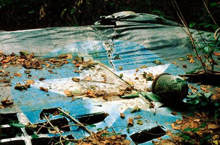 WWII Plane Wreckage, Rural Santo 2 of 4