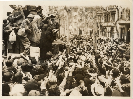 February 1939 - Spain - Barcelona - Associated Press of Great Britain Ltd.
