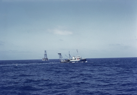 Indian Ocean, 1962 [R/V Argo at sea]