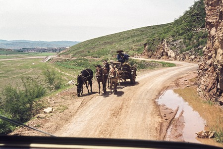 Rural Road and Transportation Mode in North China