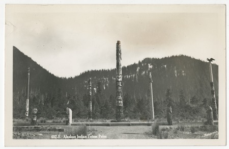 Alaskan Indian totem poles