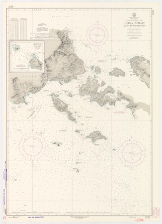 South Pacific Ocean : New Guinea : Papua-southeast coast : China Strait and approaches
