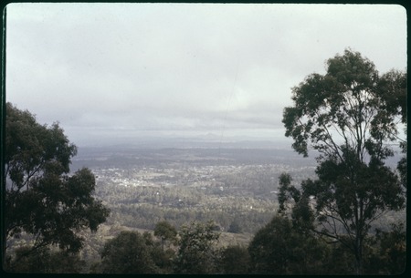 Brisbane seen from Mt. Coottha