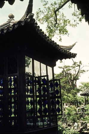 Traditional Architecture in a Park