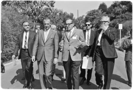 Vice President Spiro Agnew&#39;s visit to Scripps Institution of Oceanography