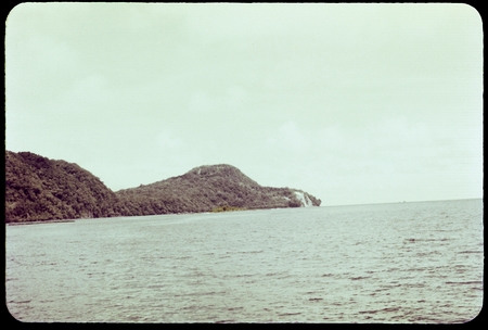 Distant view of Simbo island