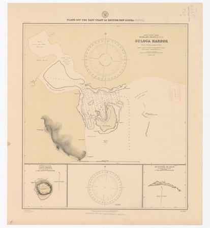 Plans off the east coast of British New Guinea (Papua)