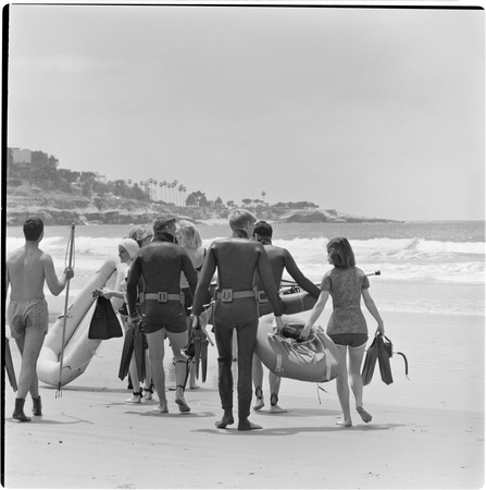 Scripps Pier, scuba diving class