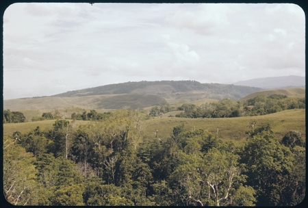 Landscape of hills