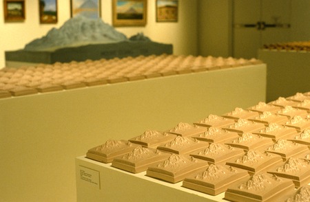 Signs of Mount Signal: detail of models of Mount Signal