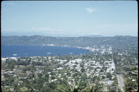 Rabaul town and harbor