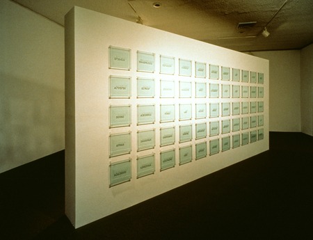 The Glass Wall: Beyond Numbers: general view