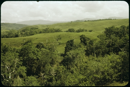 Landscape of hills