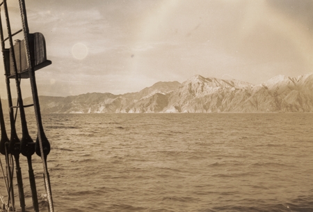 Baja California from R/V E.W. Scripps. Gulf of California Expedition, 1939