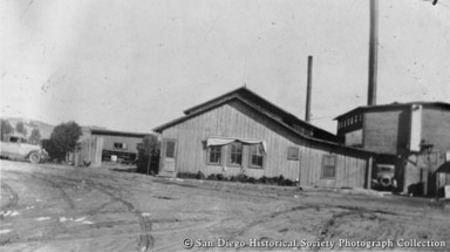 San Diego Packing Company, the first fish cannery in San Diego, built in 1914
