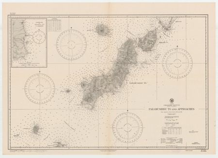 Japan : Chishima Retto (Kuril Islands) : Paramushiru To and approaches