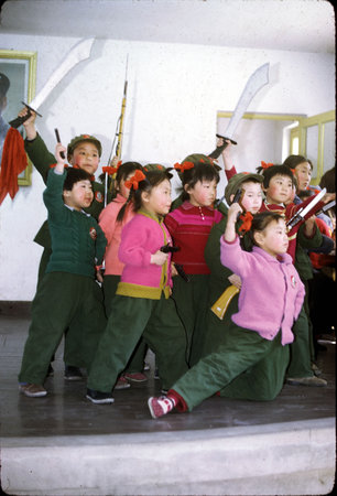 Kindergarten Children Performing Skit, To Rebel is Justified!