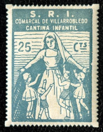 Spanish Civil War Stamp: International Red Aid