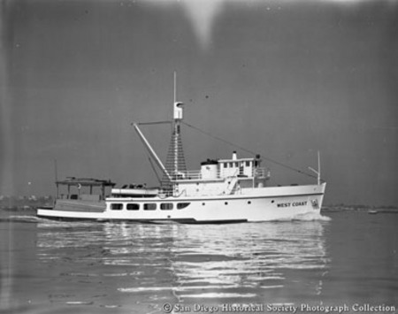 Tuna boat West Coast on San Diego Bay