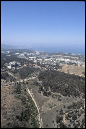 Geisel Library, John Muir College and Thurgood Marshall College