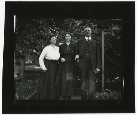 Ed and Mary Catherine Fletcher with eldest daughter, Catherine