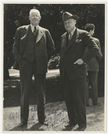 Ed Fletcher with Ralph E. Swing