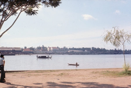 Looking southeast across Saigon River