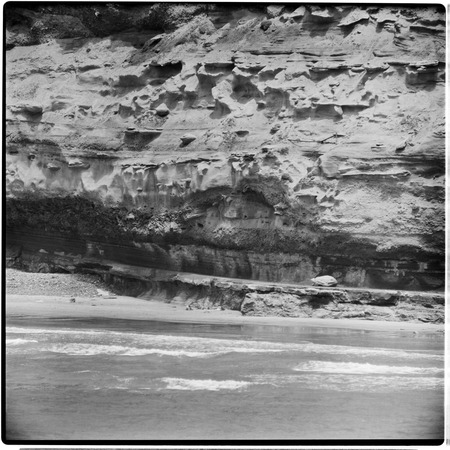 Beach cliffs by Scripps Institution of Oceanography