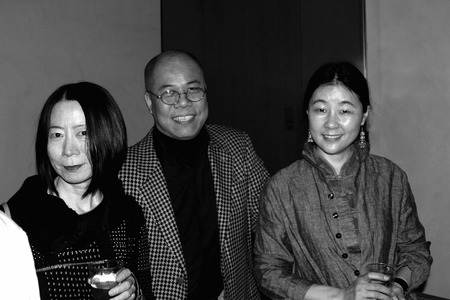 Reception for Chinese writers and film directors in Manhattan loft 1 of 2