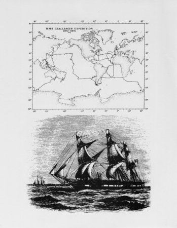 Hms Challenger And Exploration Track In 1872 The British Navy Made Available To The Royal Society A 2 306 Ton Full Rigged Corvelle The Hms Challenger For A 3 1 2 Year Study Of The Oceans Of