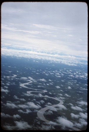 Sepik River, aerial view