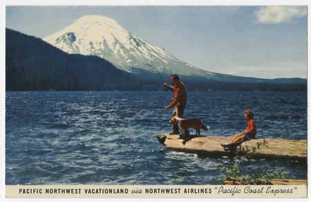 Pacific Northwest vacationland via Northwest Airlines &quot;Pacific Coast Express&quot;