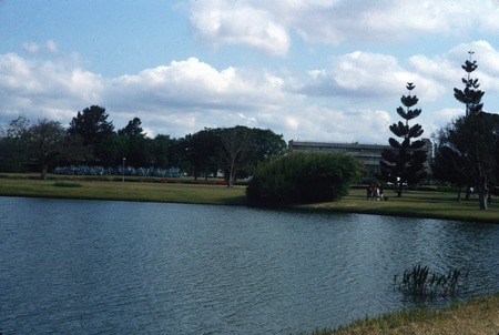 Ngoma Pond on campus of the University of Zambia