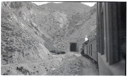 Railway tunnel in Carrizo Gorge