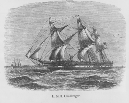 H.M.S. Challenger - In 1872, the British Navy made a 2,306-ton corvette, the H.M.S. Challenger, available to the Royal Soc...