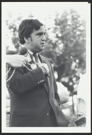 Richardson, Bill (Congressman) and Jim Bates (Congressman) - Picket