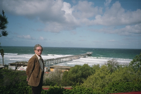 Joseph L. Reid at Scripps Pier, before 1987