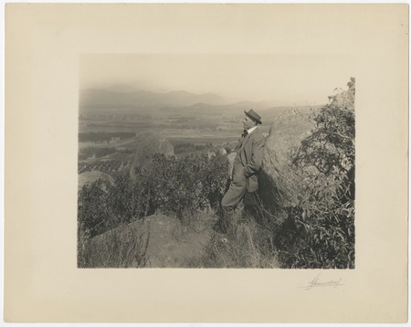 Ed Fletcher on summit of Grossmont
